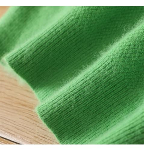 Men Cashmere Knit Sweater Solid Color Crew Neck Long Sleeve Loose Casual Jumper Top4