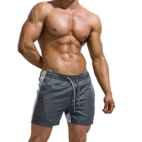 Short de bain homme gris 4XL pour vos journées piscine et spa