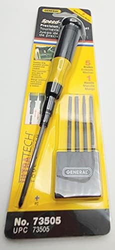General Tools and Instruments 5 pc Speed Chuck Screwdriver Set (No Case)