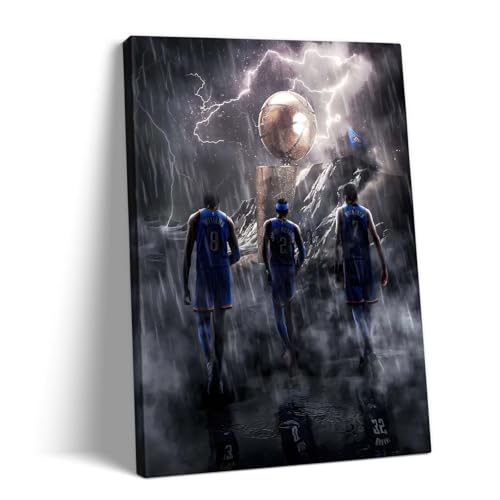 B.B.F MAKE 2025 NBA Championship Quest Canvas Wall Art