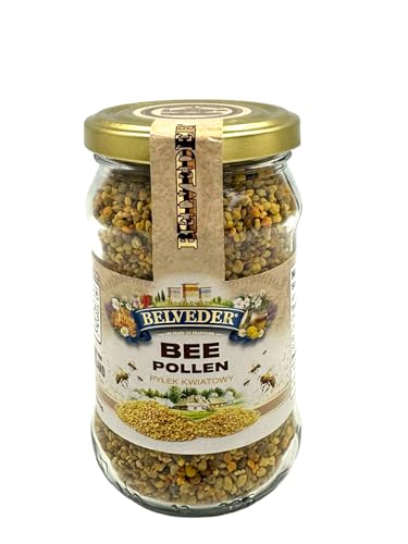 Belveder Bee Pollen, 100% Natural Superfood, 200g Glass Jar