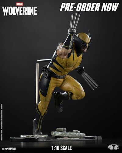 Image of McFarlane Toys- Marvel Wolverine 1:10th Scale Posed Statue