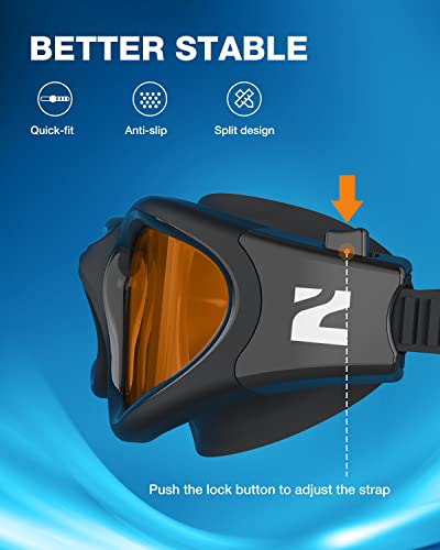 Image of ZIONOR Swim Goggles, G1 SE Swimming Goggles Anti-Fog for Adult Men Women