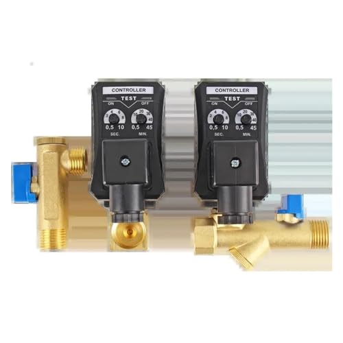 Válvula purga electrónica 1/2 de 220V para compresor y tanque 8