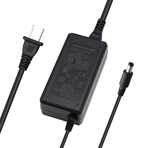 Eseegoo UL Listed 29.4V 2A AC DC Adapter Charger for 24V Input 100-240V AC-DC DC 5.5 x 2.1 mm Round Plug Charge Port for 7 Series 7S Lithium Battery Pack, Li-ion Battery Charger