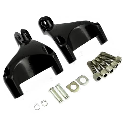 Repose-Pieds Moto Noir pour les Escapades en Duo et Road Trips en Sportster
