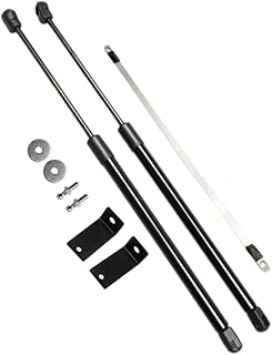 Lift Support Struts for Hyundai Santa Cruz 2022 2023 2024 2025 Modify Front Hood Bonnet Gas Spring Shock Damper Prop Piston Rod (Pure Black)