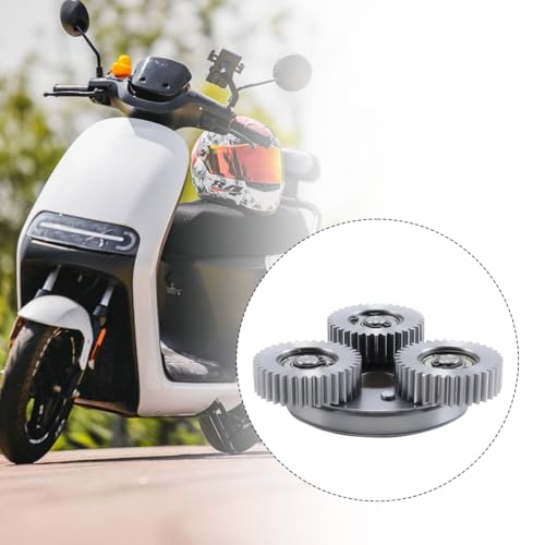 ACOLY 36T 38mm Planetengetriebe Stahlzahnrad mit Kupplung, für Motor Elektrofahrrad E-Bike Stahlgetriebe Ebike Teile