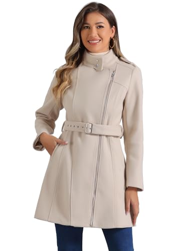 Trench d'hiver femme pour aller au travail manteau chaud chic