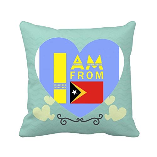 Oreiller Timor Oriental offbb le cadeau en forme de coeur parfait pour un proche dormeur