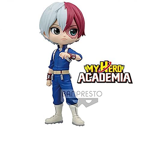 Banpresto Hero Academia Shoto Todoroki Figure Q Posket 14 cm