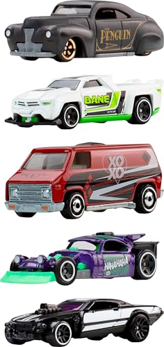 Hot Wheels Batman 5-Pack Silver Series