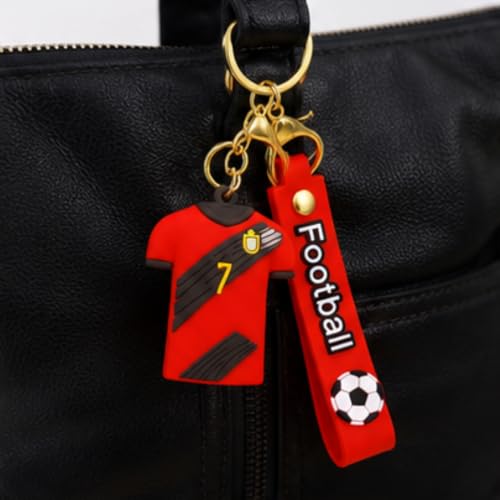 Image of Cute 3D Keychain | Keyring & Quirky Bag Charm | Hard Silicone, Unbreakable | Travel Essential | Kids Friendly | Strap & Bag Hook