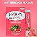 Happy Cleaner Probiotic Prebiotic Powder - Watermelon Flavor Powder (14 Single-Serve Packets) with Fruits and Veggies, Sugar Free, Vegan, Gluten Free for Men and Women