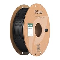 eSUN Hohe Zähigkeit PETG Basic 1.75mm Filament, Schwarz, 1KG – Ansicht 1