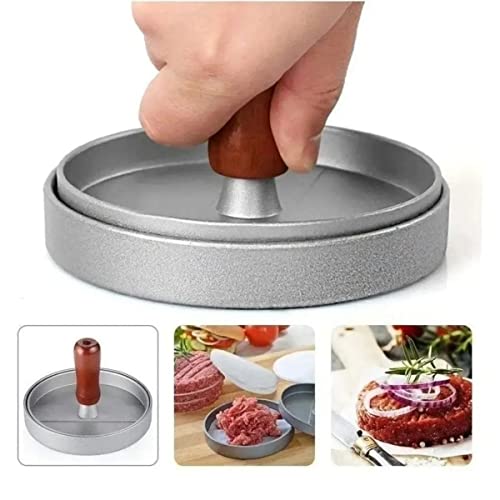 Modelador De Hambúrguer Forma De Alumínio Prático