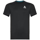 Effect by ODLO Odlo Herren Shirt T-Shirt s/s CORE Light, Black, S, 312442