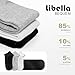 Libella Damensocken Socken Damen 39-42 Schwarz 12Paar Baumwolle Kurze Socken Unisex Söckchen Sportsocken Sneakersocken Damen-socken Halbsocken Schwarze Socken Damen 39-42
