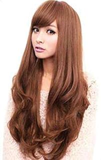 شعر مستعار طويل منفوش مجعد قليلاً من اي سي اي اف، V108-01