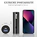BONAI Portable Charger Power Bank 5000mAh (Ultra-Compact)(Aluminum)(Travel) External Backup Battery Pack High-Speed Output Compatible with iPhone 14 13 12 11 Android Phone and More - Black
