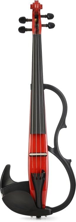 Yamaha Silent Series SV-200 Electric Violin - Red