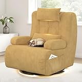 Détendez-vous avec élégance : ce fauteuil canapé convient parfaitement au salon, à la chambre, au bureau, à la salle de cinéma maison et à tout autre espace. Installez-vous confortablement pour savourer un café, vous plonger dans un bon livre ou simplement vous détendre.