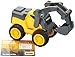 Theo Klein 2425 Volvo Power , Tractopelle|Tractopelle de Haute Qualité, Échelle 1:24 | Pelle aux Solides Articulations | Jouet pour Enfants à partir de 3 ans