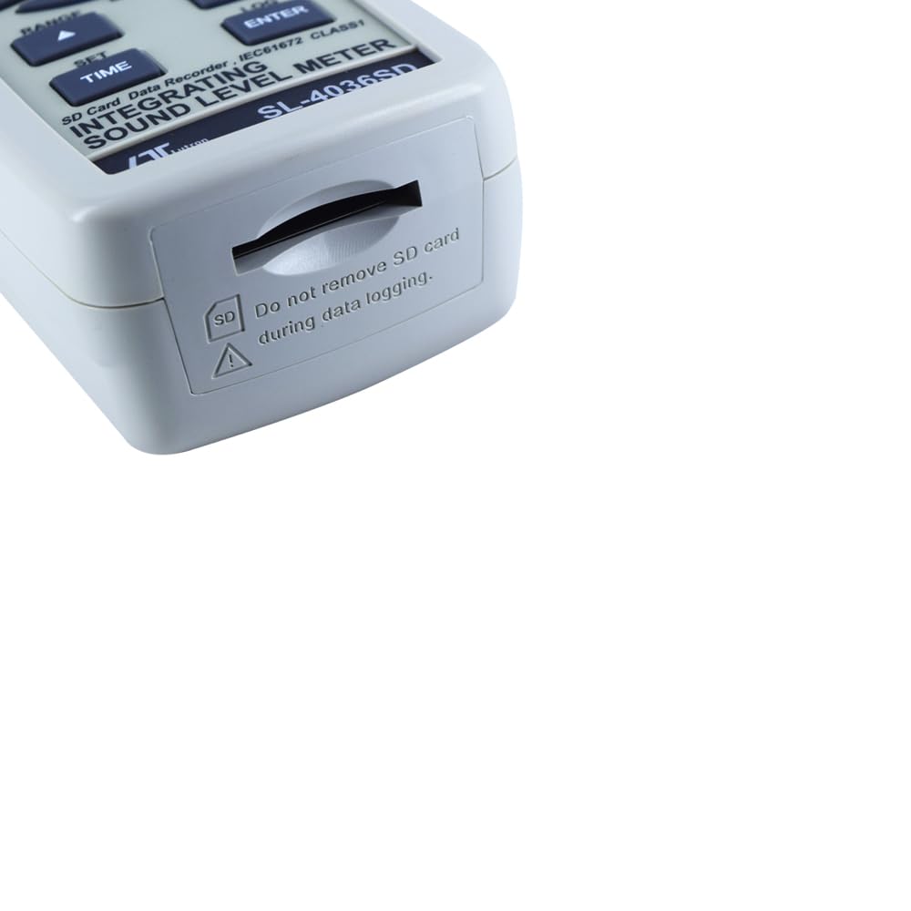 *Envío el mismo día* Sonómetro portátil en tiempo real de clase 1 (rango: 30 dB a 130 dB) para ruido industrial, tráfico, teatros y control de contaminación acústica | Modelo: SL-4036SD