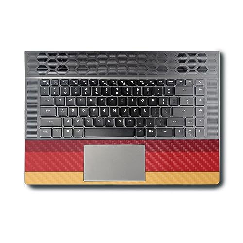 Image of MightySkins Carbon Fiber Skin Compatible With Alienware X16 R1 (2023) Full Wrap Kit - Vintage Lines | Protective, Durable Textured Carbon Fiber Finish | Easy To Apply & Change Styles | Made in the USA