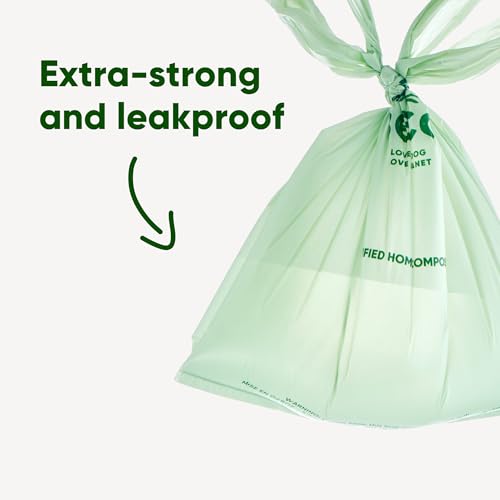 Sacs à déjections canines Beco compostables à la maison avec poignées