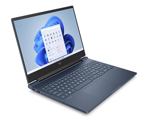 Image of HP Victus Gaming Laptop, 13th Gen Intel Core i5-13500HX, 6GB RTX 4050 GPU, 16.1-inch (40.9 cm), FHD, IPS, 165Hz, 300 nits, 16GB DDR5, 512GB SSD, RGB Backlit KB, B&O (MSO, Blue, 2.29 kg), r0075TX