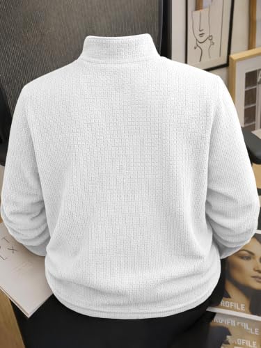 Image of Noble Monk Men's Round Neck Sweatshirt | Casual Long Sleeve Pullover | Regular Fit Winter Wear Top | Stylish Daily Outerwear
