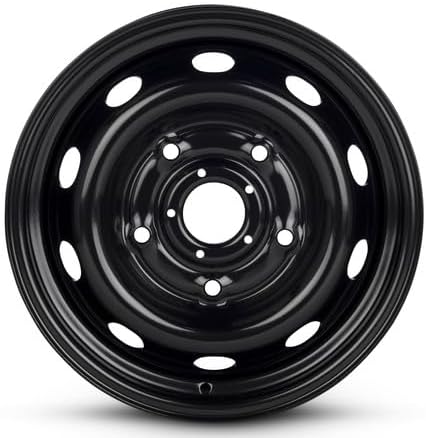 For 2015-2025 Ford Transit 350 16 Inch Powder-Coated Black Steel - Genuine OEM Take-Off Rim - Road Ready Van Wheel