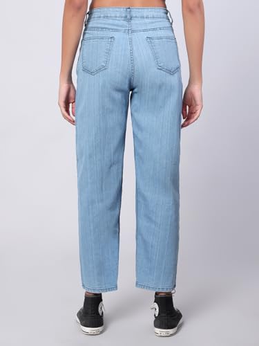 Image of KOTTY Slim Straight Fit Jeans - High Waist Comfortable Denim
