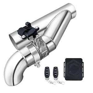3-Inch Electric Exhaust Cutout Kit – 3-Mode Valvetronic Valve With Dual Remotes