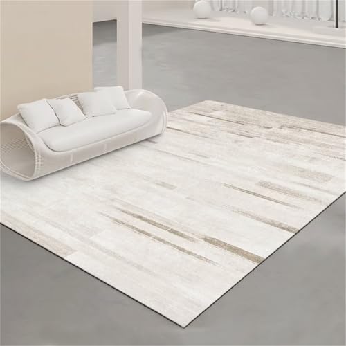 Tapis moderne salon gris 70x140 cm lavable avec design minimaliste moderne - 2