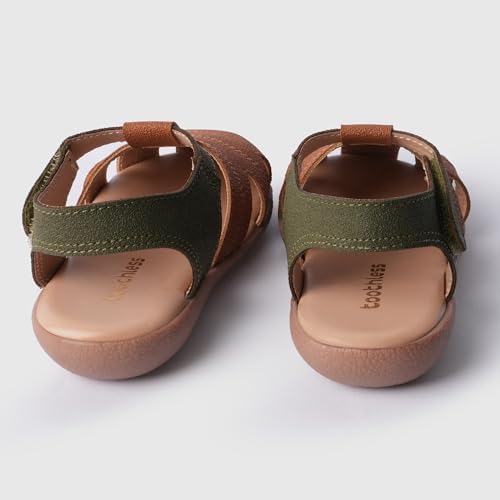 Image of toothless Boys Open Toe Sandals with Adjustable Hook-and-Loop Straps | Cushioned Footbed and Flexible Sole | Lightweight Comfortable Sandals for Boys Outdoor, Travel and Casual Use