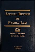 Annual Review of Family Law 2007 0779812298 Book Cover