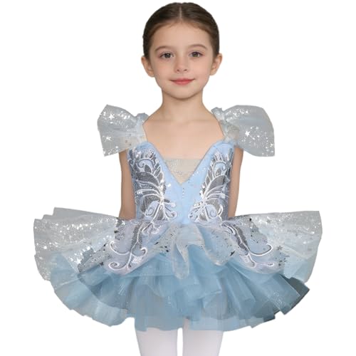 Robe de ballet danse fille avec finitions soignées pour spectacle - 2