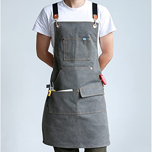 Tablier de travail en toile avec poches pour protéger vos vêtements
