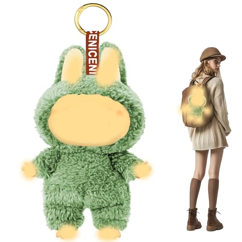 XLKTech Llavero Peluche, 17cm Peluche, Muñeco Juguete Plushies Toy Anime Plushies Toy Plush Doll Encantos de Mochilas Decorar Regalos Cumpleaños para Fans, Verde