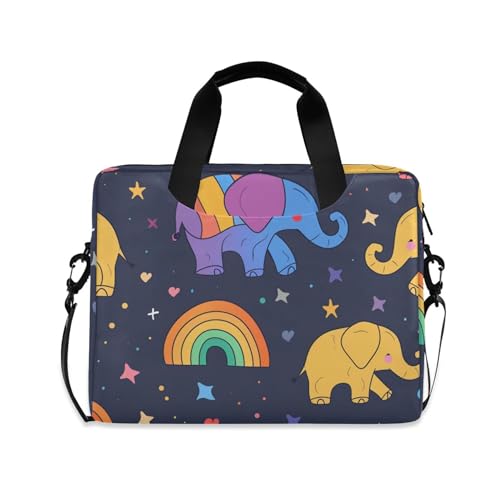 Maletín para portátil con diseño elefante, 13-15.6 pulgadas miniatura 1