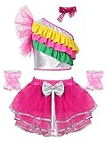 Adecuado para muchas ocasiones, por ejemplo, ropa de baile, actuación en el escenario, baile de porristas, sesión de fotos, etc