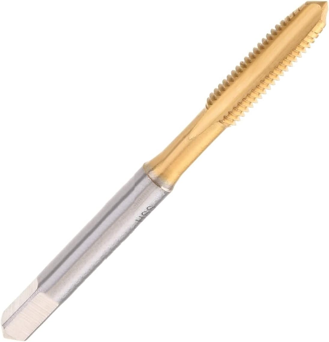 Auniwaig Machine Taps M6 Pitch Spiral Flute Tap Uncoated HSS for Tthreading Machine and Electric Drills 1PCS