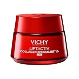 Vichy Liftactiv Collagen Specialist 16, Crema Viso Giorno Anti-età, Adatta al Trattamento di Rughe Profonde e Linee Sottili, Levigante, Con Peptidi Pro-Collagene e Vitamina Cg, 50 ml