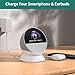 HomeMount Ultimate 2024 Echo Spot Stand - Charging Hub for Echo Spot, Smartphones & More with USB-C/A Ports, Sleek, Stable & Space-Saving Design