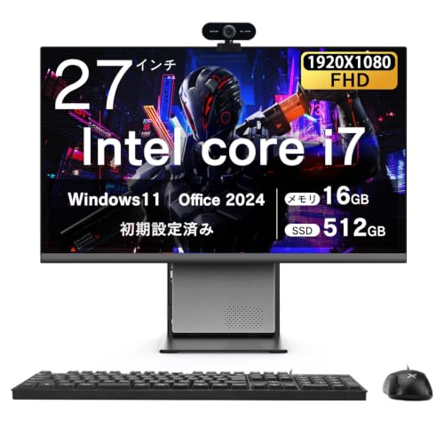本気の破格！VETESA デスクトップPC Core i5 16GB Amazon.co.jp: VETESA デスクトップパソコン Core i7 27インチIPS 高