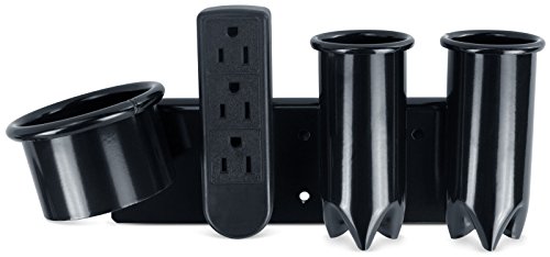 "Wells" Station Appliance Dryer Iron Holder W/Outlet