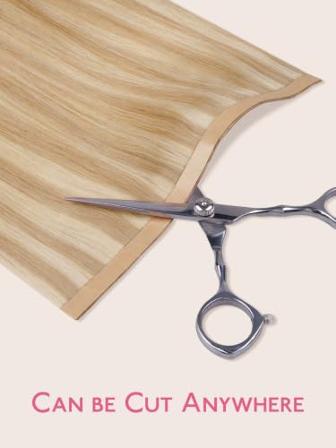 Image of WENNALIFE Multi-Piece Tape in Hair Extensions Human Hair, Tape in Weft