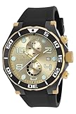 Invicta Men's 17815 Pro Diver Two-Tone Stainless Steel Watch with Black Band